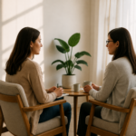 Cozy Conversation Over Coffee