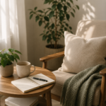 Sunlit Cozy Reading Corner